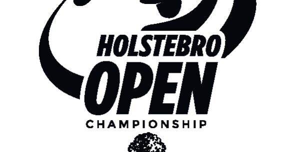 Holstebro Open Championship Logo Sort